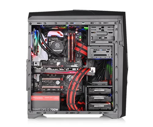 Thermaltake Versa N25 (ATX) Mid Tower Cabinet (Black)